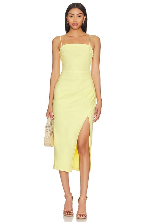 ELLIATT Hermes Dress in Lemon 